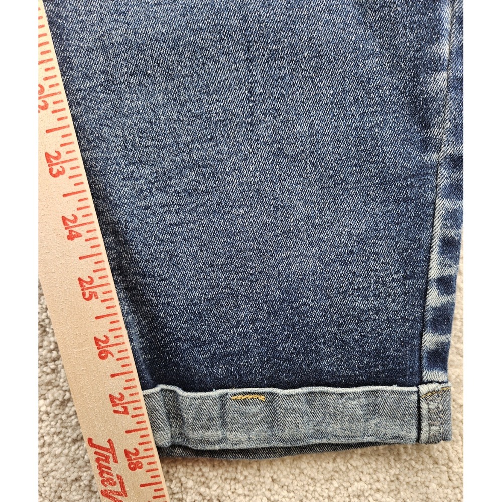 Unbranded Women's Button Fly Distressed Skinny Jeans Plus Size 40x28 - Picture 5 of 9